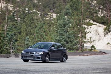 2010 Mitsubishi Lancer Evolution MR Touring.