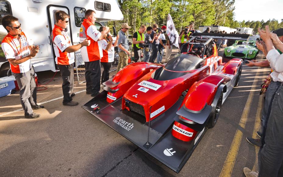 Mitsubishi Motors Scores an Impressive 1-2 Finish in the 2014 Pikes Peak International Hill Climb