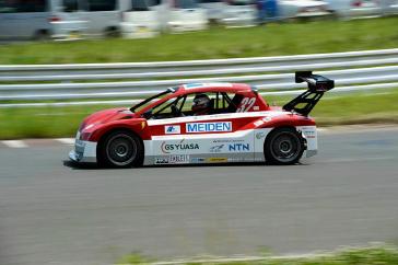 Two-time Paris-Dakar Rally champion Hiroshi Masuoka will pilot an advanced race-spec version of the Mitsubishi i - the i-MiEV Evolution - in the 2012 Pikes Peak International Hill Climb