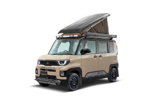 Mitsubishi Motors Showcases Custom Versions of Delica D:5 and Delica Mini