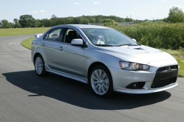 2009 Mitsubishi Lancer Ralliart.