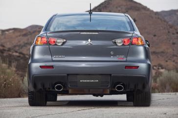 2010 Mitsubishi Lancer Evolution MR Touring.