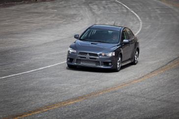 2012 Mitsubishi Lancer Evolution MR Touring.
