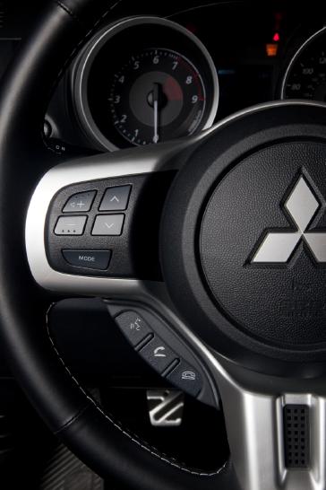 2012 Mitsubishi Lancer Evolution GSR.