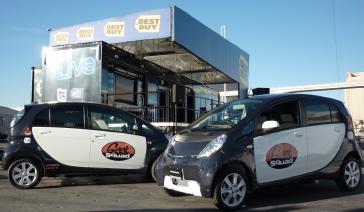 Mitsubishi i-MiEV Best Buy Geek Squad Car.