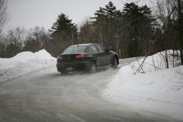 2011 Mitsubishi Lancer Evolution MR Touring.